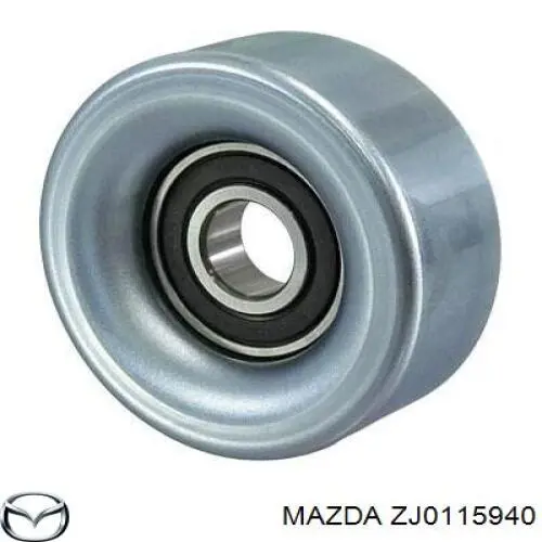 ZJ0115940 Mazda Rolo parasita da correia de transmissão