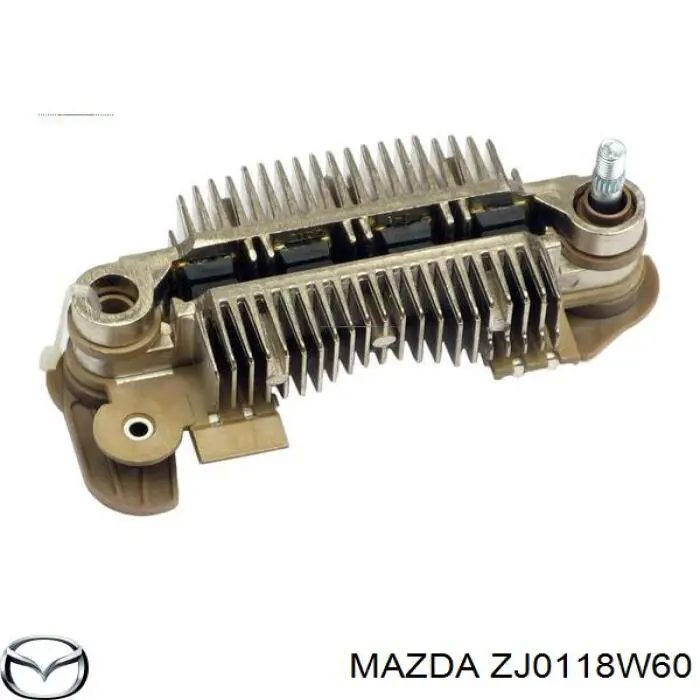 Compre ZJ0118W60 Mazda Eixo de diodos do gerador