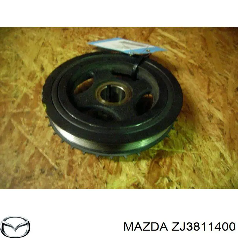 ZJ3811400 Mazda Polia de cambota