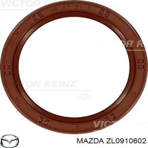 ZL0910602 Mazda Vedação da árvore distribuidora de motor
