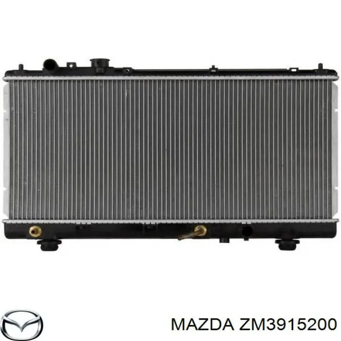 Radiador de esfriamento de motor Mazda ZM3915200 preço, a partir de 559,11 USD