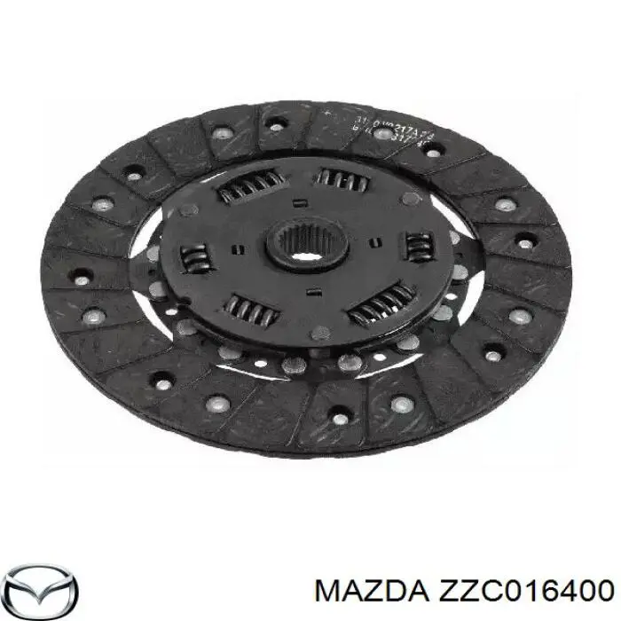 Compre ZZC016400 Mazda Disco de embraiagem