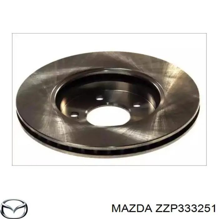 Compre ZZP333251 Mazda Disco do freio dianteiro