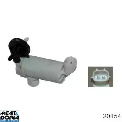 20154 Meat&Doria Bomba de motor de fluido para lavador de vidro dianteiro