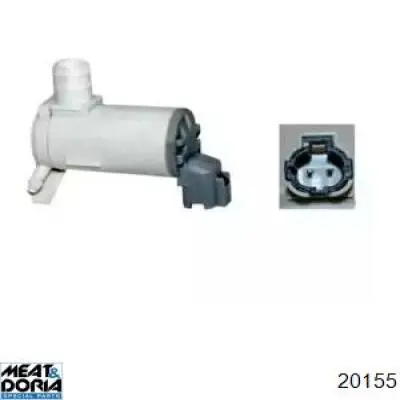 Bomba de motor de fluido para lavador de vidro traseiro Meat&Doria 20155 preço, a partir de 27,29 USD