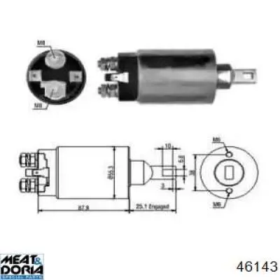 Relê retrator do motor de arranco ERA ZM1891 preço, a partir de 48,40 USD