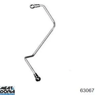 Compre 8653786 Volvo Tubo (mangueira) de fornecimento de óleo de turbina