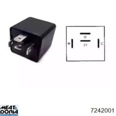 Relê de pisca-pisca Meat&Doria 7242001 preço, a partir de 13,68 USD