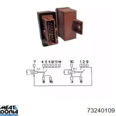 Relê de bomba de gasolina elétrica Meat&Doria 73240109 preço, a partir de 36,33 USD