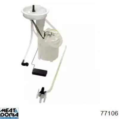 77106 Meat&Doria Módulo de bomba de combustível com sensor do nível de combustível