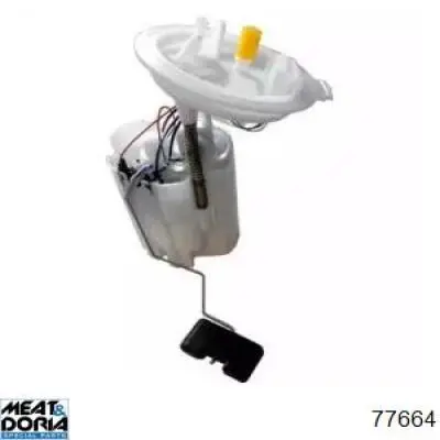 77664 Meat&Doria Módulo de bomba de combustível com sensor do nível de combustível