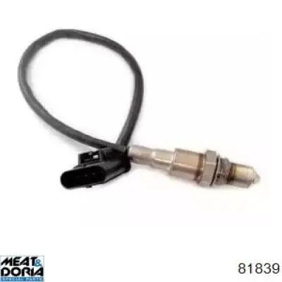81839 Meat&Doria Sonda lambda, sensor de oxigênio até o catalisador