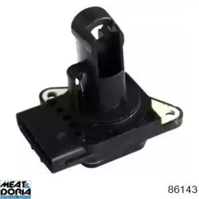 Compre 86143 Meat&Doria Sensor de fluxo (consumo) de ar, medidor de consumo M.A.F. - (Mass Airflow)
