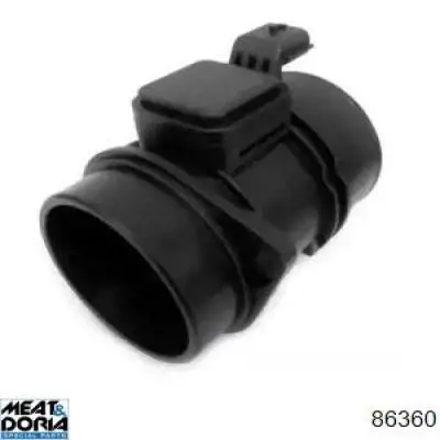 86360 Meat&Doria Sensor de fluxo (consumo) de ar, medidor de consumo M.A.F. - (Mass Airflow)
