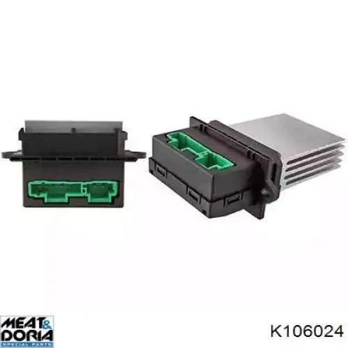 K106024 Meat&Doria Resistor (resistência) de ventilador de forno (de aquecedor de salão)