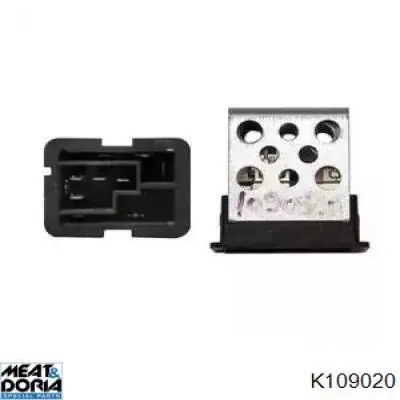 K109020 Meat&Doria Resistor (resistência) de ventilador de forno (de aquecedor de salão)