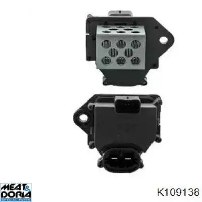 K109138 Meat&Doria Regulador de revoluções de ventilador de esfriamento (unidade de controlo)