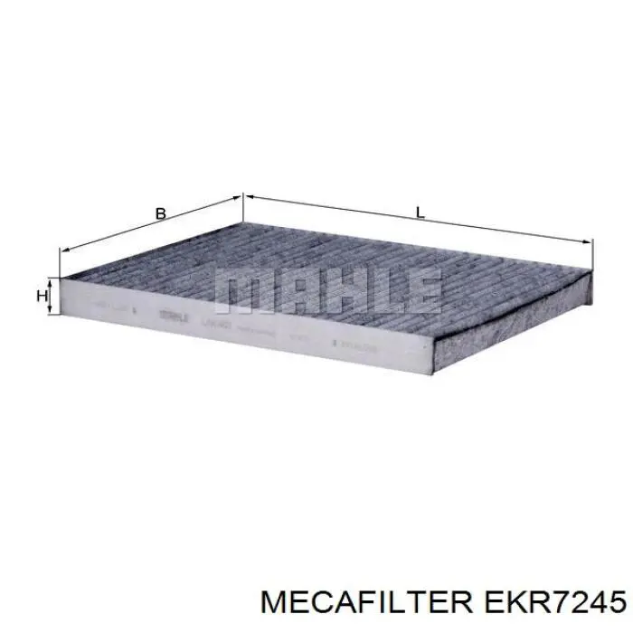 Filtro de salão Mecafilter EKR7245 preço, a partir de 11,55 USD