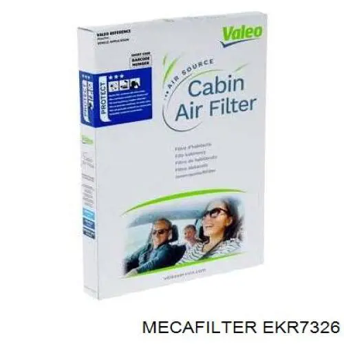 Filtro de salão EKR7326 Mecafilter