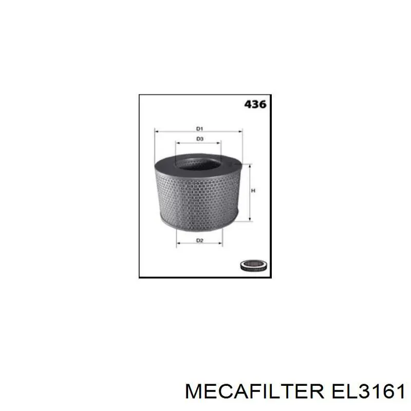 Compre EL3161 Mecafilter Filtro de ar