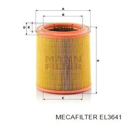 Compre EL3641 Mecafilter Filtro de ar