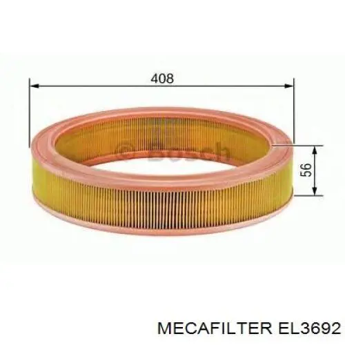 Compre EL3692 Mecafilter Filtro de ar