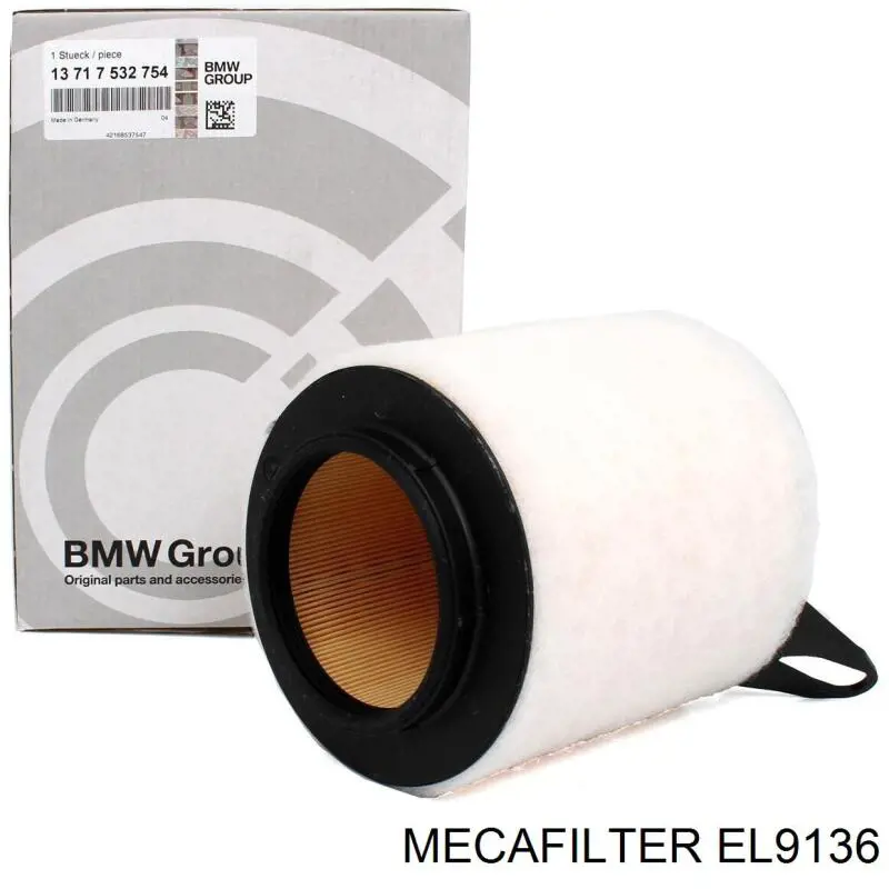 Filtro de ar EL9136 Mecafilter