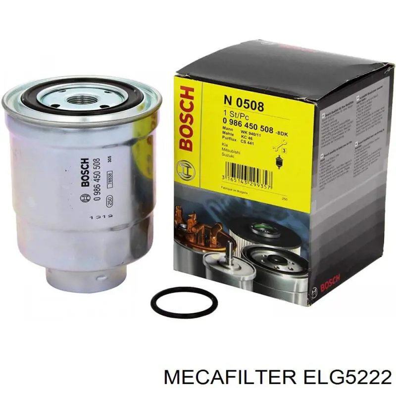 Compre ELG5222 Mecafilter Filtro de combustível
