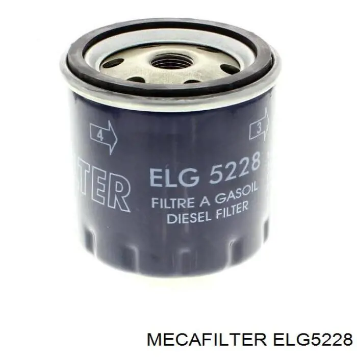 ELG5228 Mecafilter Filtro de combustível