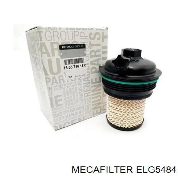 EFF344D Comline Filtro de combustível
