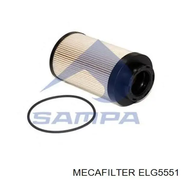 Compre ELG5551 Mecafilter Filtro de combustível