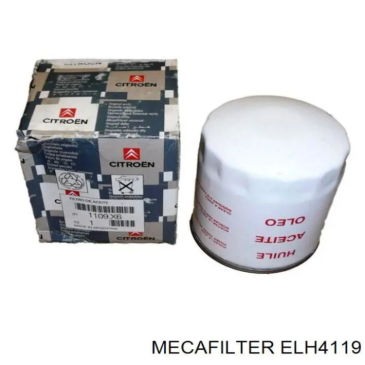 Compre ELH4119 Mecafilter Filtro de óleo