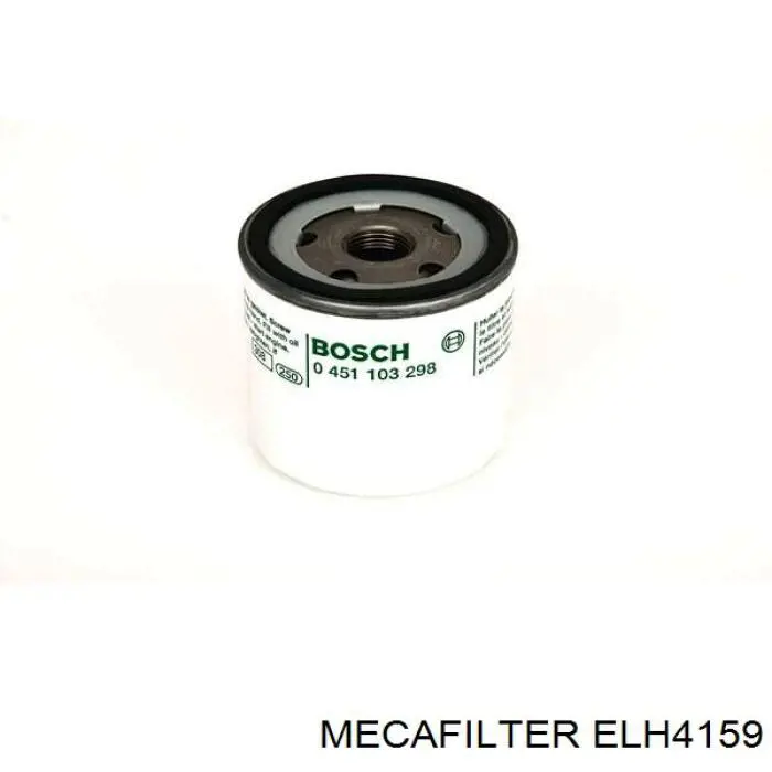 ELH4159 Mecafilter Filtro de óleo