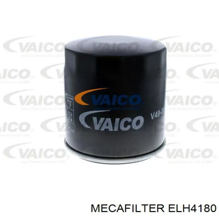 Filtro de óleo Mecafilter ELH4180 preço, a partir de 6,35 USD