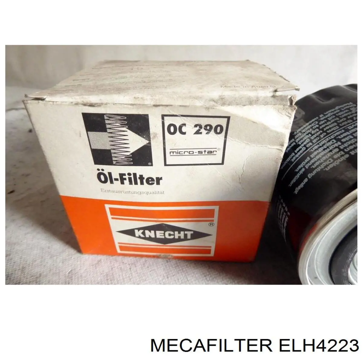 Filtro de óleo ELH4223 Mecafilter