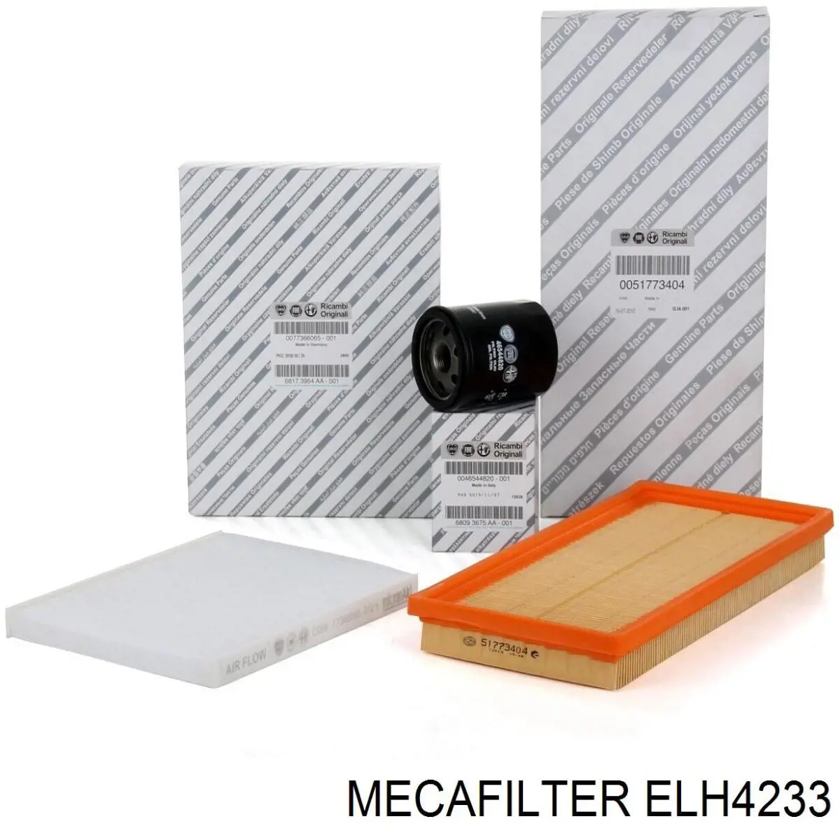 Filtro de óleo ELH4233 Mecafilter