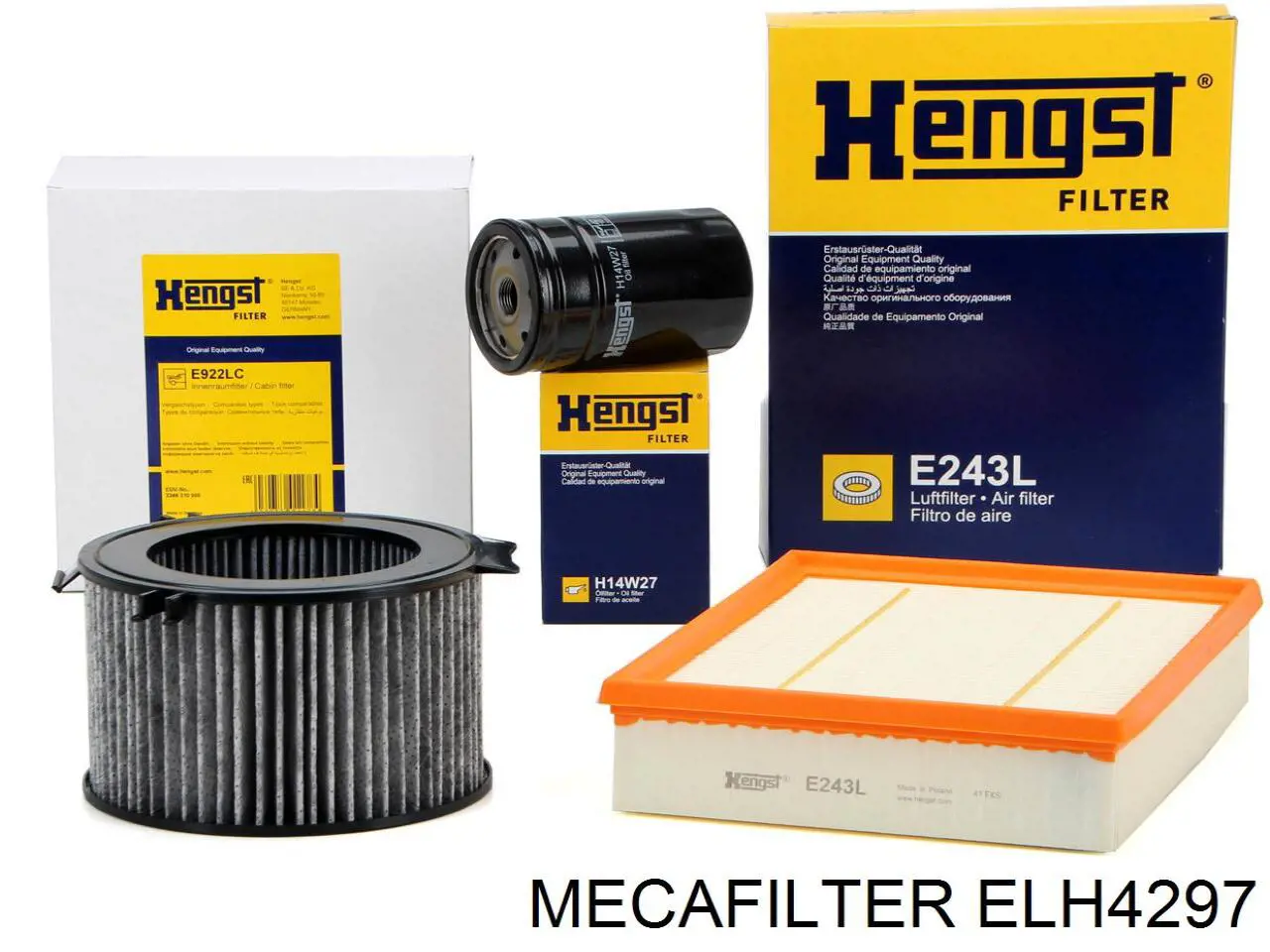Compre ELH4297 Mecafilter Filtro de óleo