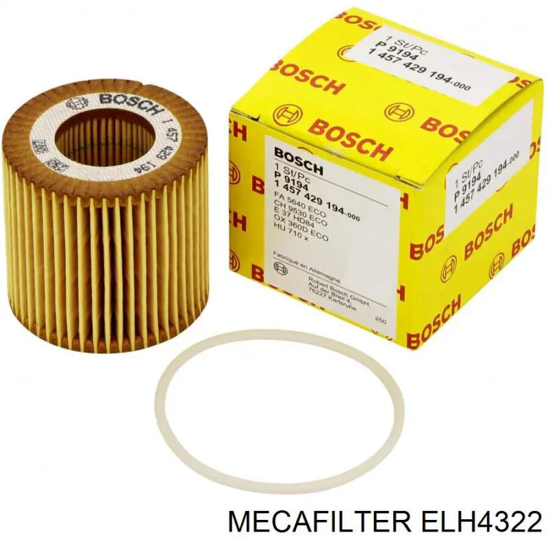 Compre ELH4322 Mecafilter Filtro de óleo