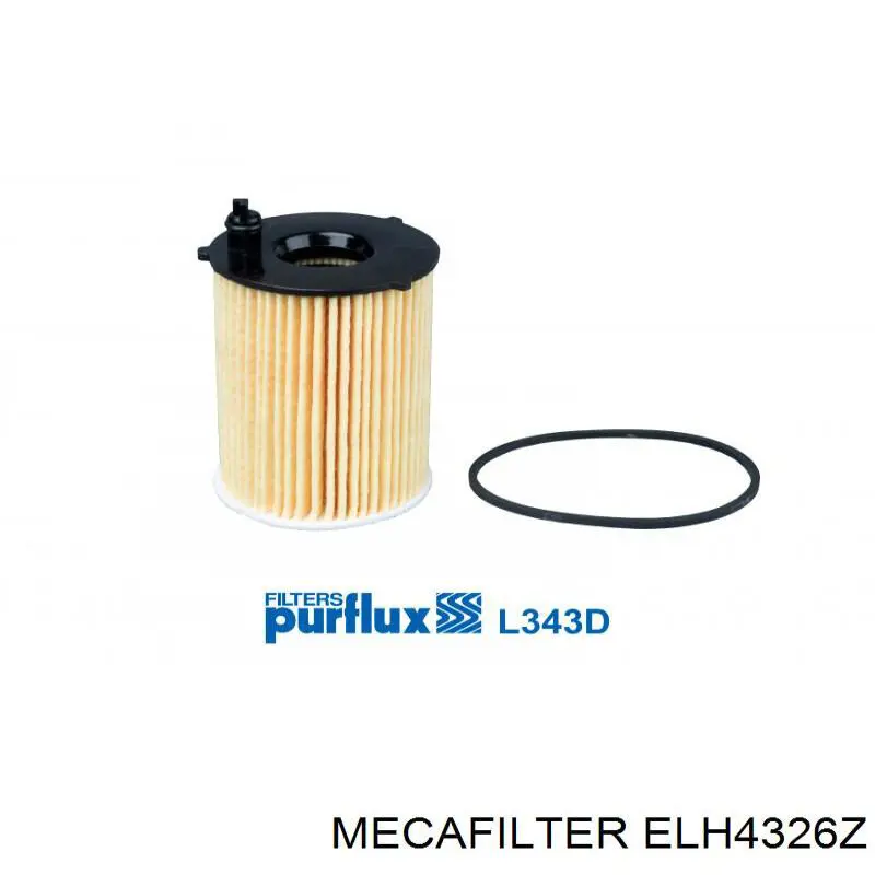 ELH4326Z Mecafilter Filtro de óleo