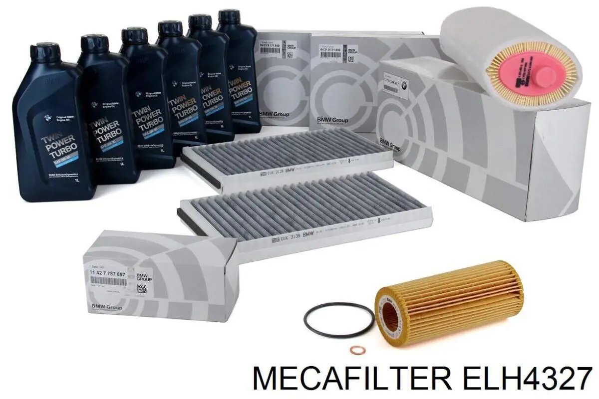 Filtro de óleo ELH4327 Mecafilter
