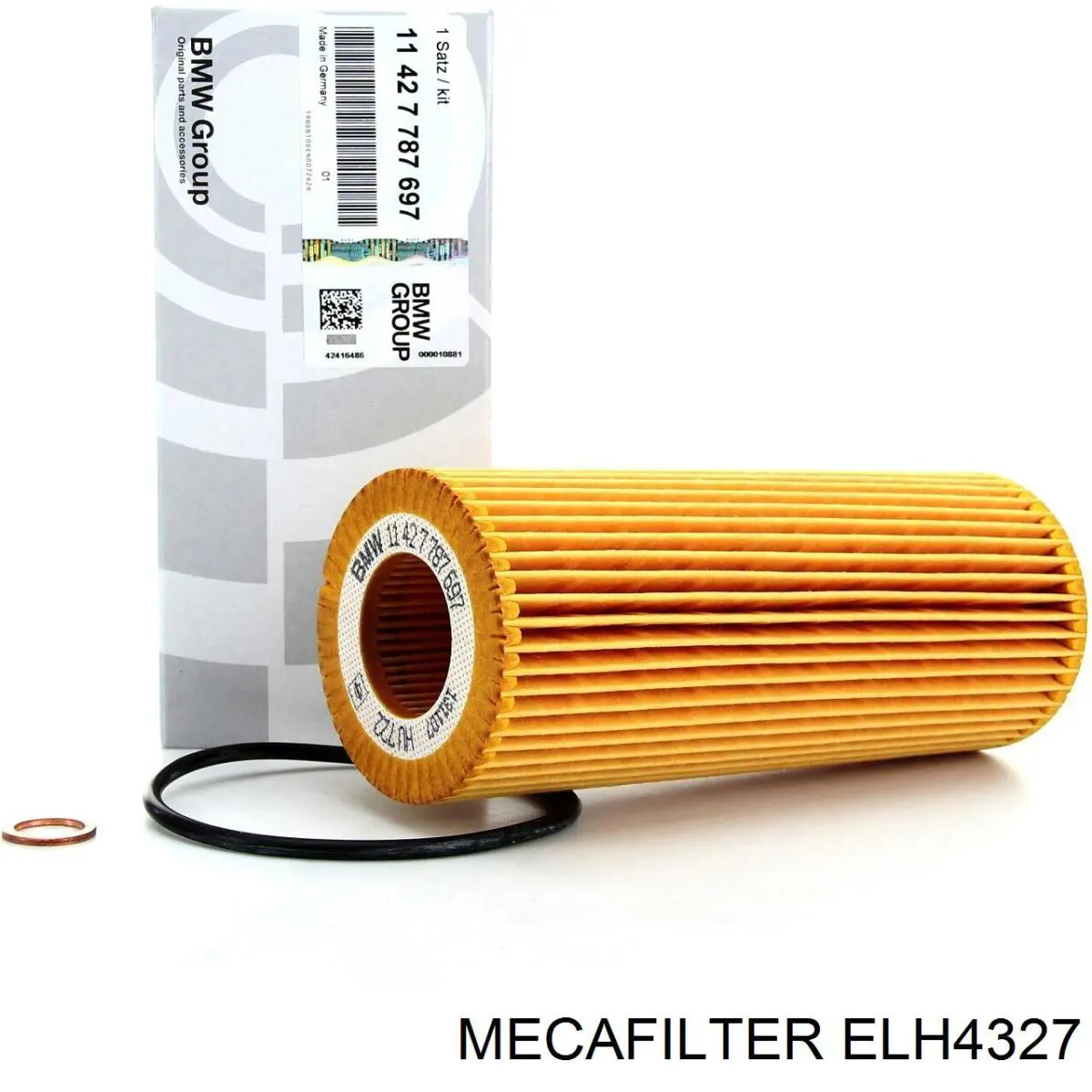 Filtro de óleo Mecafilter ELH4327 preço, a partir de 7,58 USD