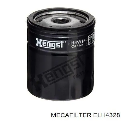 Filtro de óleo Mecafilter ELH4328 preço, a partir de 6,77 USD