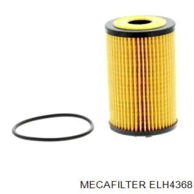 ELH4368 Mecafilter Filtro de óleo
