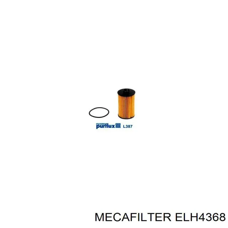 Filtro de óleo ELH4368 Mecafilter