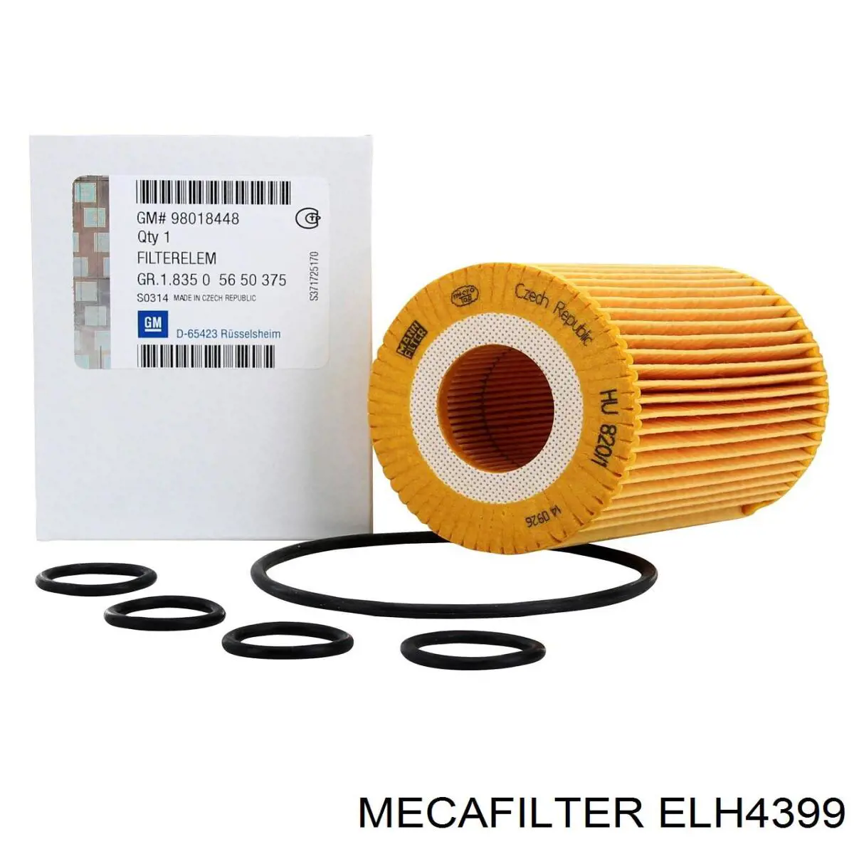 Filtro de óleo ELH4399 Mecafilter