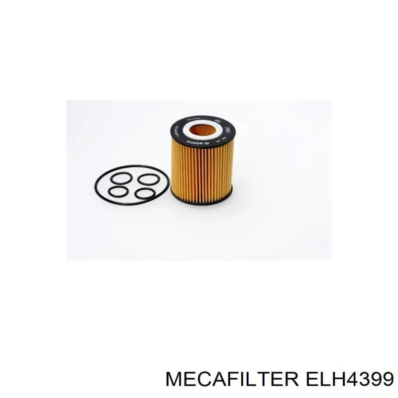 Filtro de óleo Mecafilter ELH4399 preço, a partir de 8,11 USD