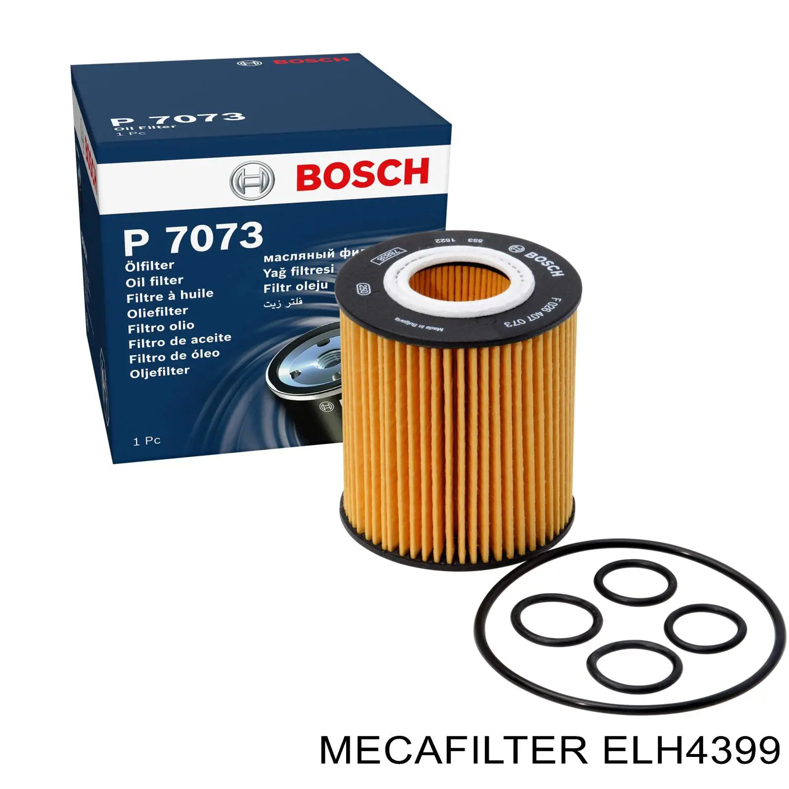Compre ELH4399 Mecafilter Filtro de óleo