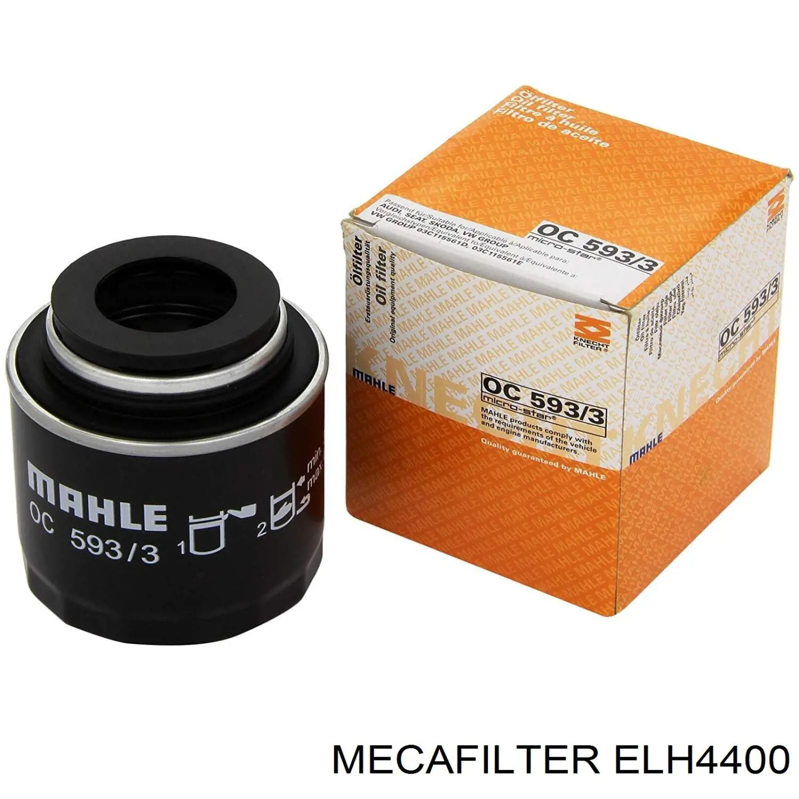 Filtro de óleo ELH4400 Mecafilter