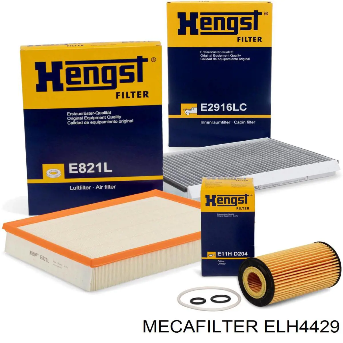 Filtro de óleo ELH4429 Mecafilter