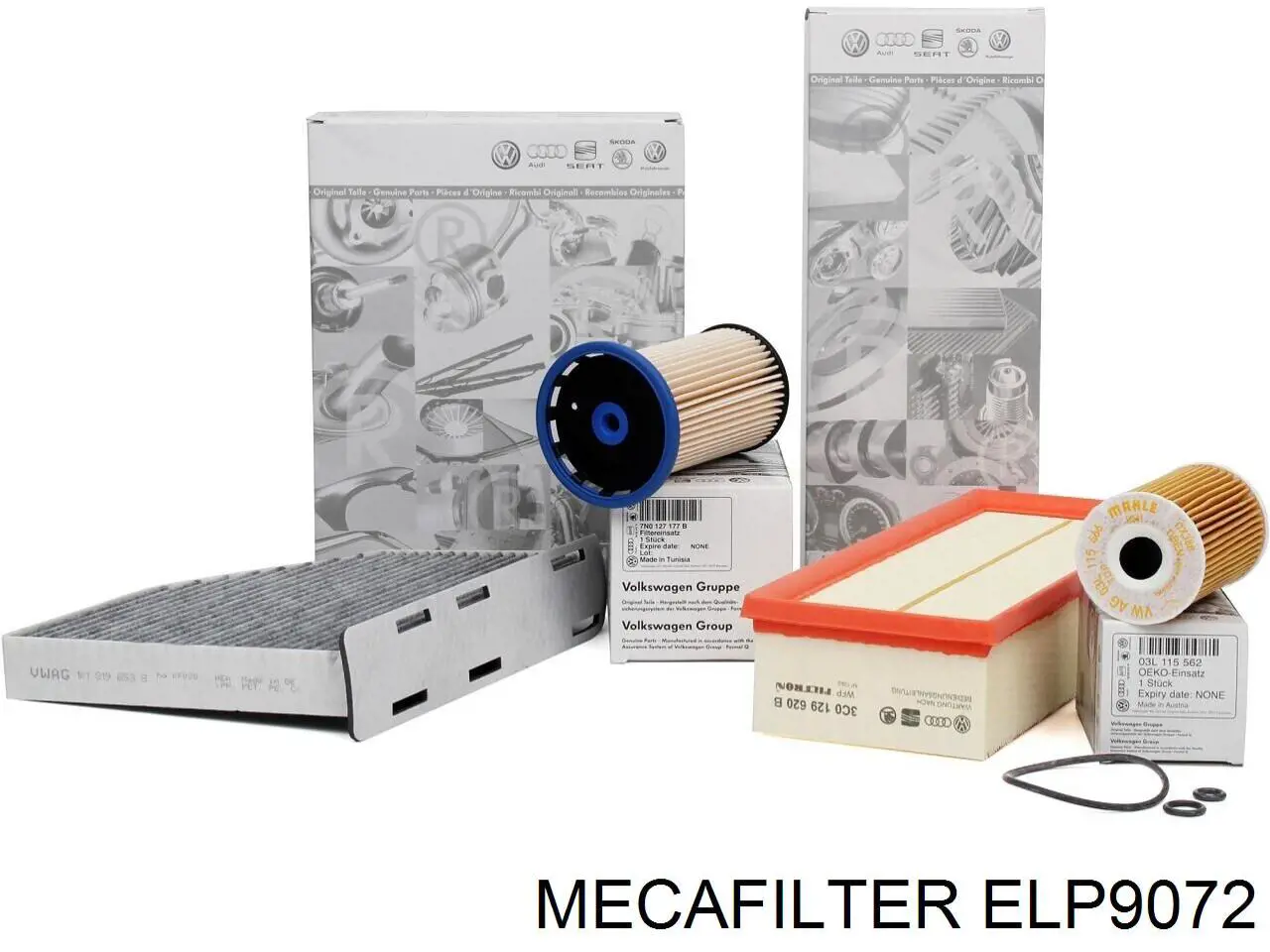 Filtro de ar Mecafilter ELP9072 preço, a partir de 9,72 USD